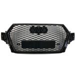 RSQ7 Black Front Bumper Radiator Grille for Audi Q7 (2017–2020)