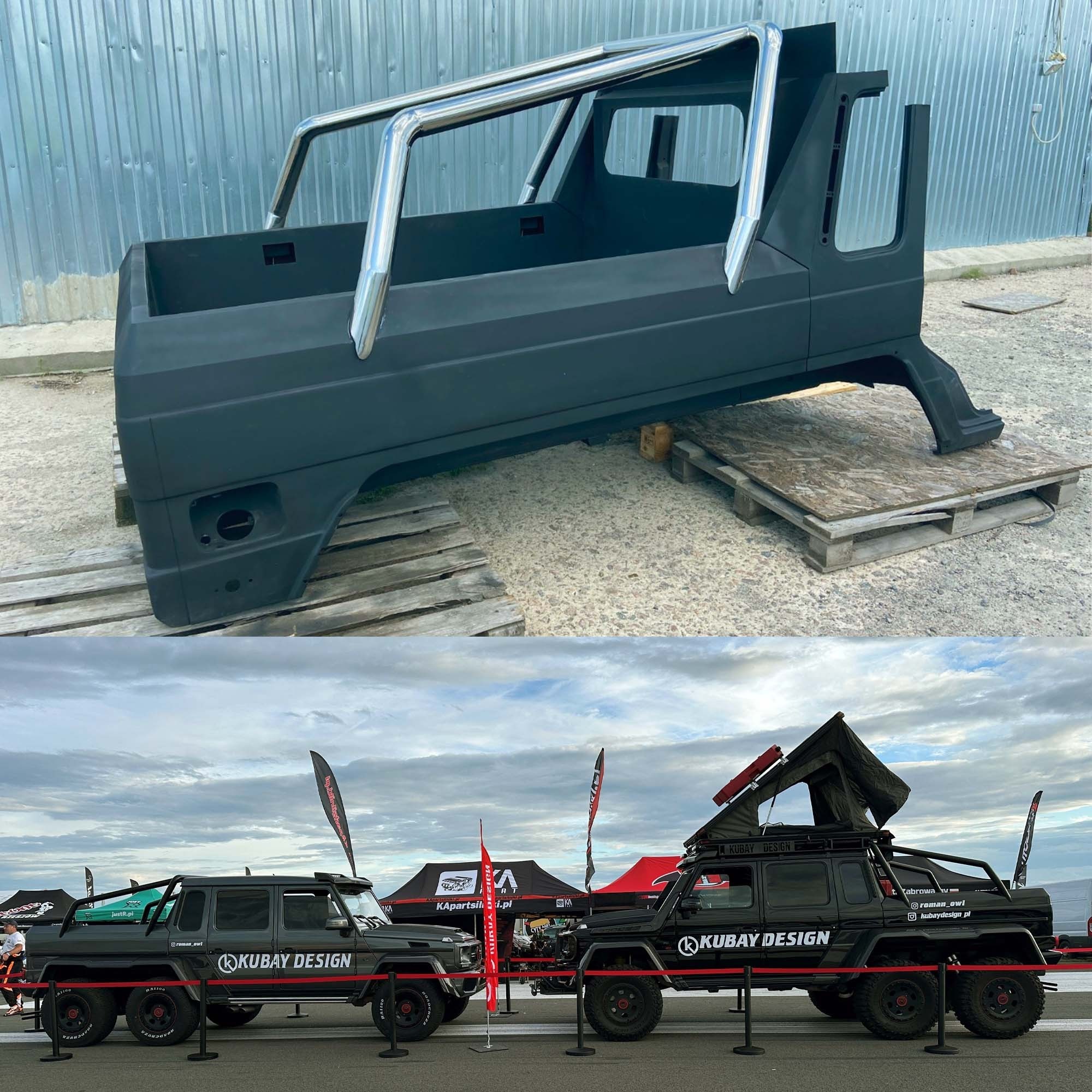What Are The Benefits Of Purchasing Our Stainless Steel Rear Pick Up Body For Building A 6×6 G-class W463a Phono 3