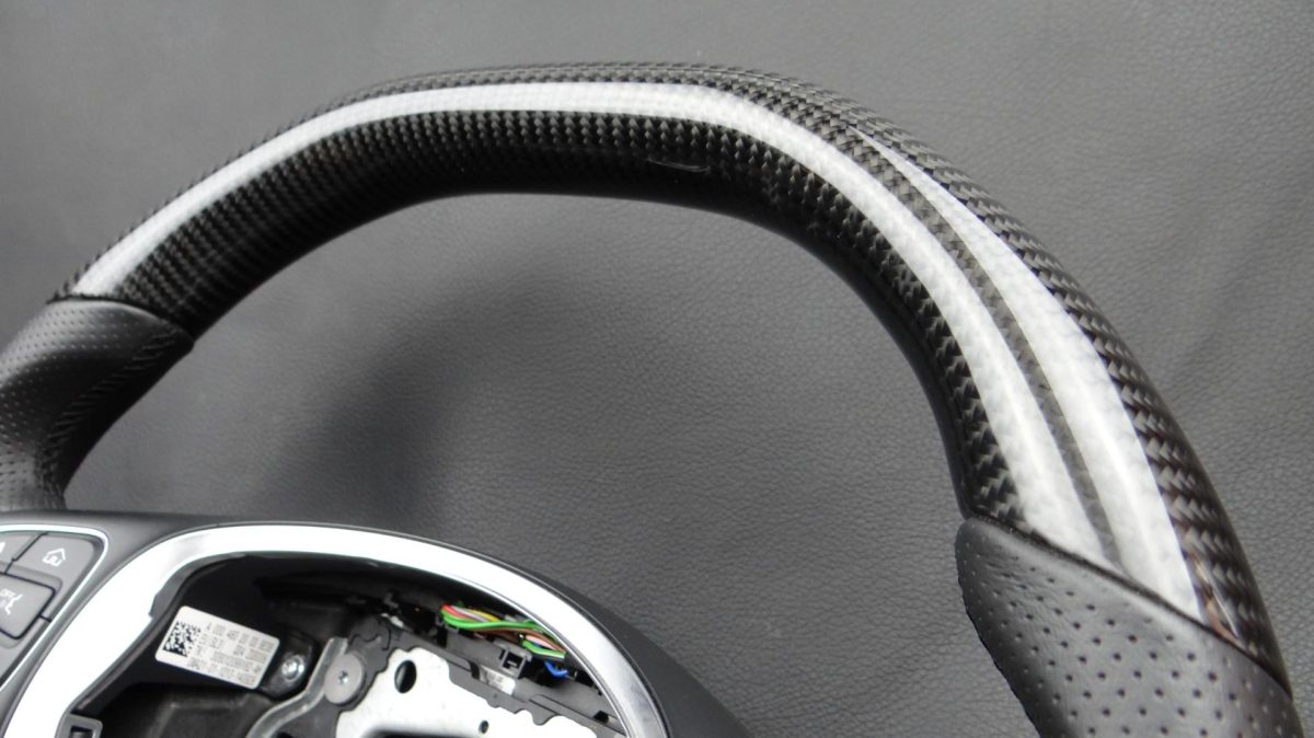 Steering Wheel Carbon Leather Mercedes-Benz E-Class W212 - Image 8