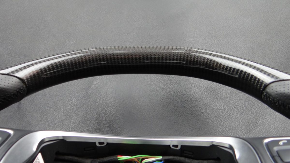 Steering Wheel Carbon Leather Mercedes-Benz E-Class W212 - Image 11