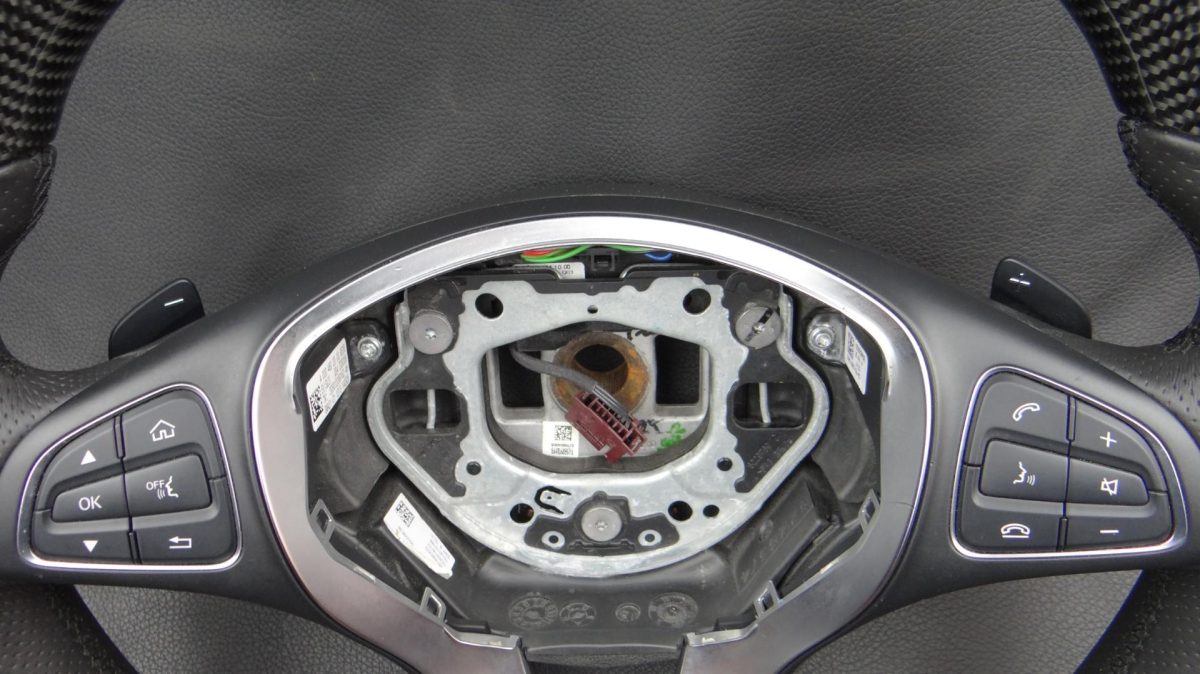 Steering Wheel Carbon Leather Mercedes-Benz E-Class W212 - Image 14