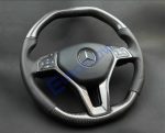 Mercedes-Benz AMG C-Class CLS SLK E-Class W207 W212 W172 W218 W204 Steering Wheel Carbon Leather - Image 2