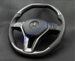 Mercedes-Benz AMG C-Class CLS SLK E-Class W207 W212 W172 W218 W204 Steering Wheel Carbon Leather - Image 3
