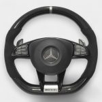 mercedes glc amg carbon steering wheel kubay design