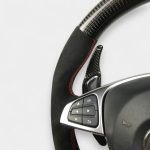 red stripe amg steering wheel kubay design