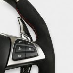mercedes c class w205 carbon alcantara steering wheel
