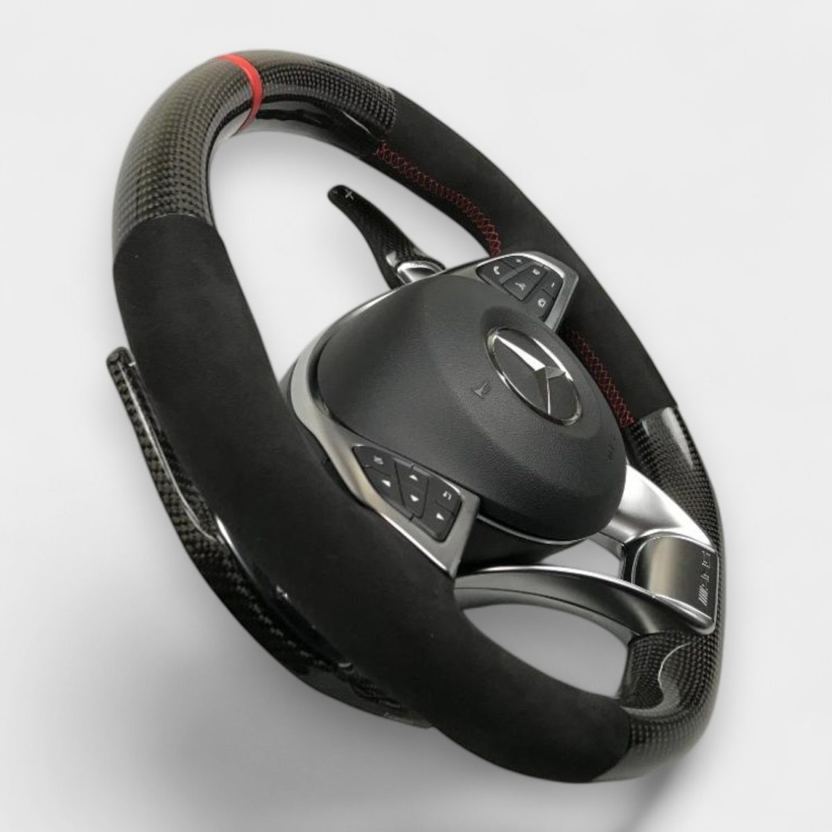 sporty carbon steering wheel mercedes w213