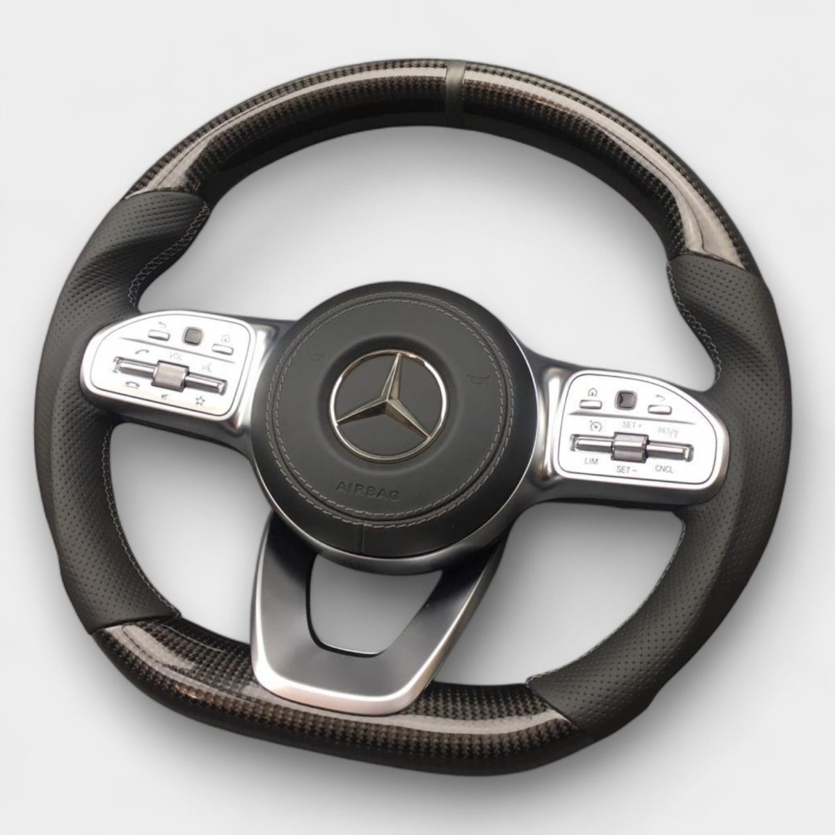 amg carbon leather steering wheel mercedes w463a