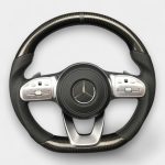 mercedes g class w463a amg carbon steering wheel kubay design
