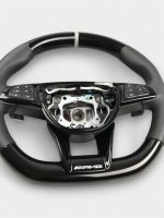 mercedes c class w205 piano black amg steering wheel