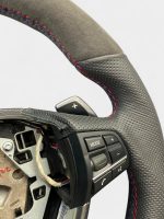 angled view showing driver wheel core without central airbag module