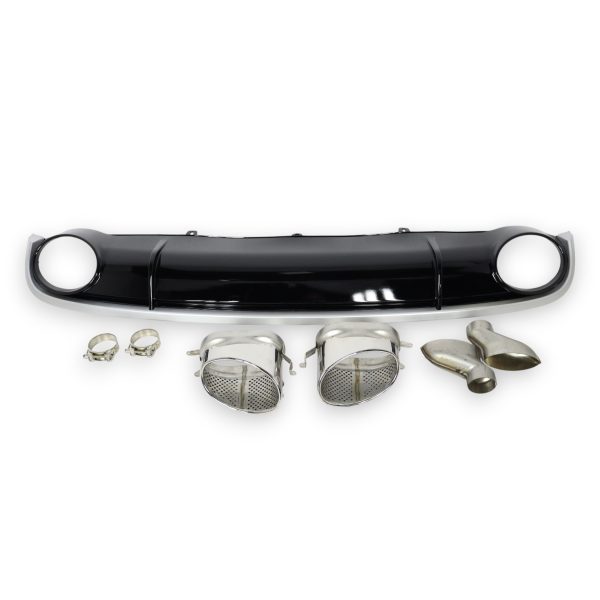 Audi A7 RS7 rear diffuser with tips