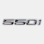 BMW 550i emblem metal