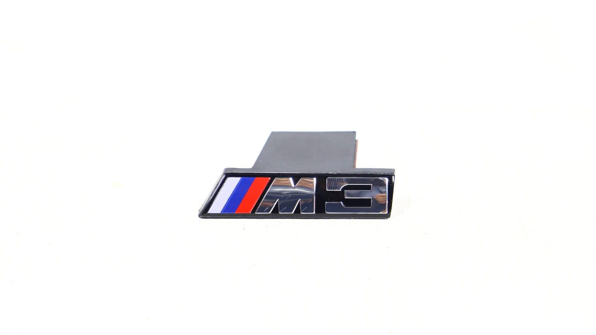 M3 badge on BMW grille