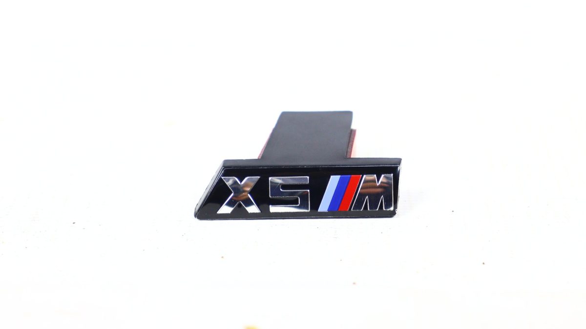 X5M front grill badge
