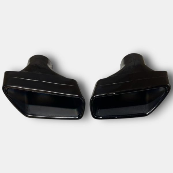 BMW G30 rear black tips