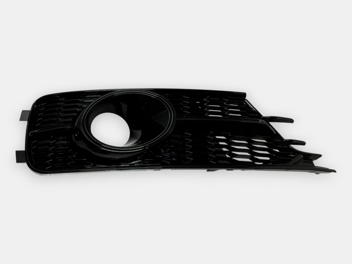 Audi A6 C7 facelift fog grilles black