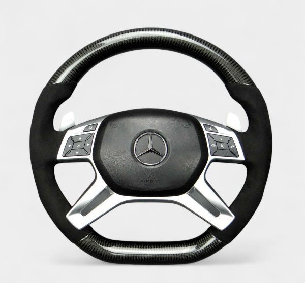Mercedes G-Class carbon sport wheel Alcantara grips