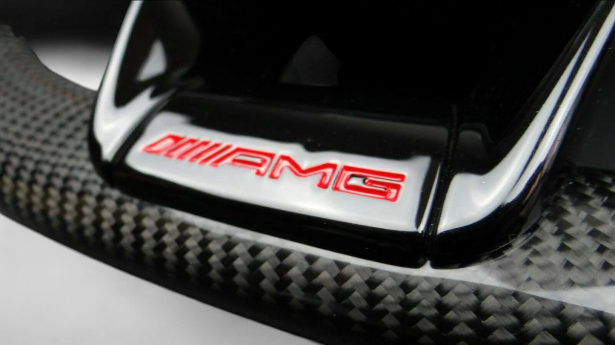 amg gt carbon alcantara performance steering wheel