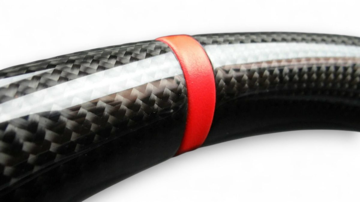 red stripe carbon steering wheel mercedes s class