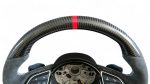carbon fiber sport steering wheel audi s7