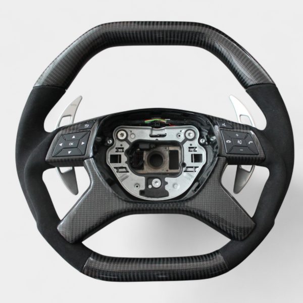 mercedes e class carbon fiber steering wheel kubay design
