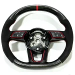 flat top steering wheel audi rs3 carbon