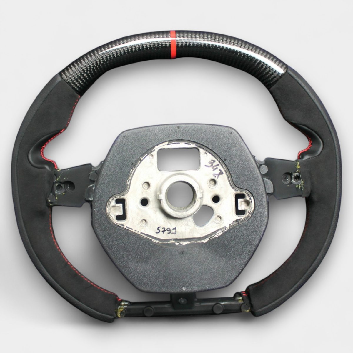 carbon alcantara leather steering wheel lamborghini huracan