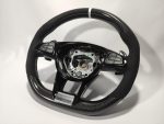 alcantara grip carbon wheel mercedes cla