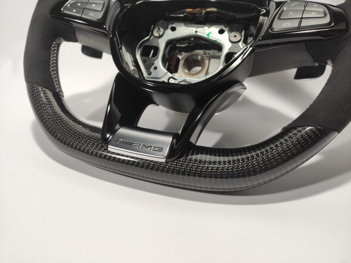 carbon fiber interior wheel mercedes gle