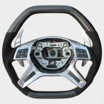 mercedes e class carbon fiber steering wheel kubay design