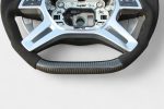carbon and alcantara steering wheel mercedes gl x166