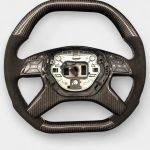 mercedes e class carbon fiber steering wheel kubay design