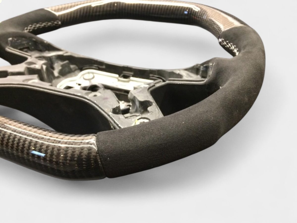 mercedes w166 carbon interior upgrade steering wheel