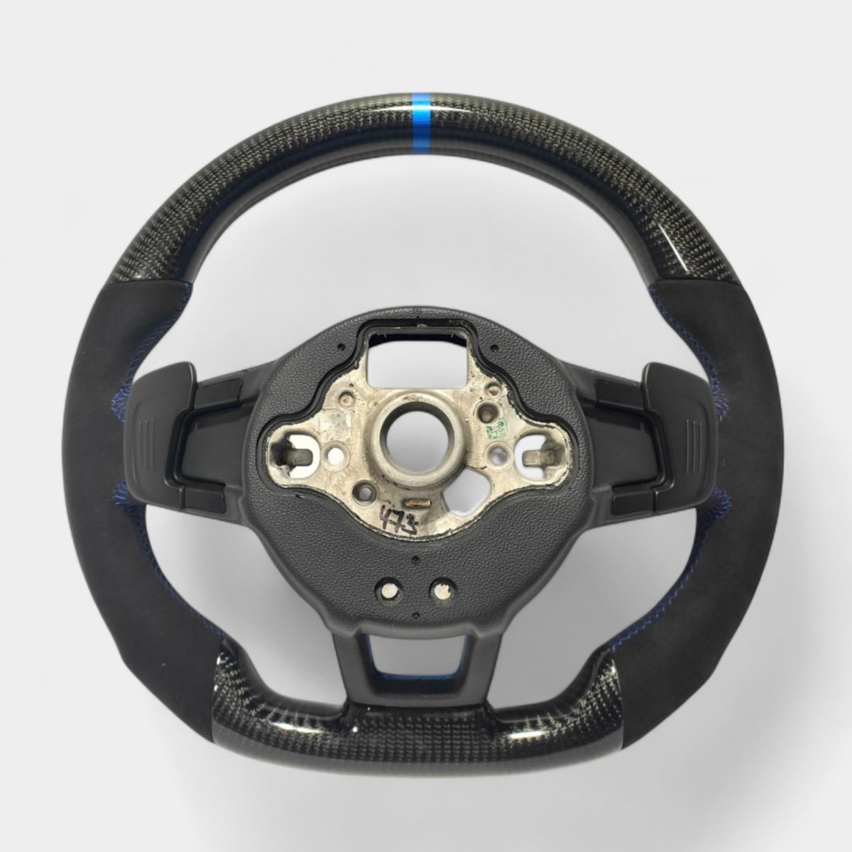 carbon alcantara steering wheel volkswagen golf mk7