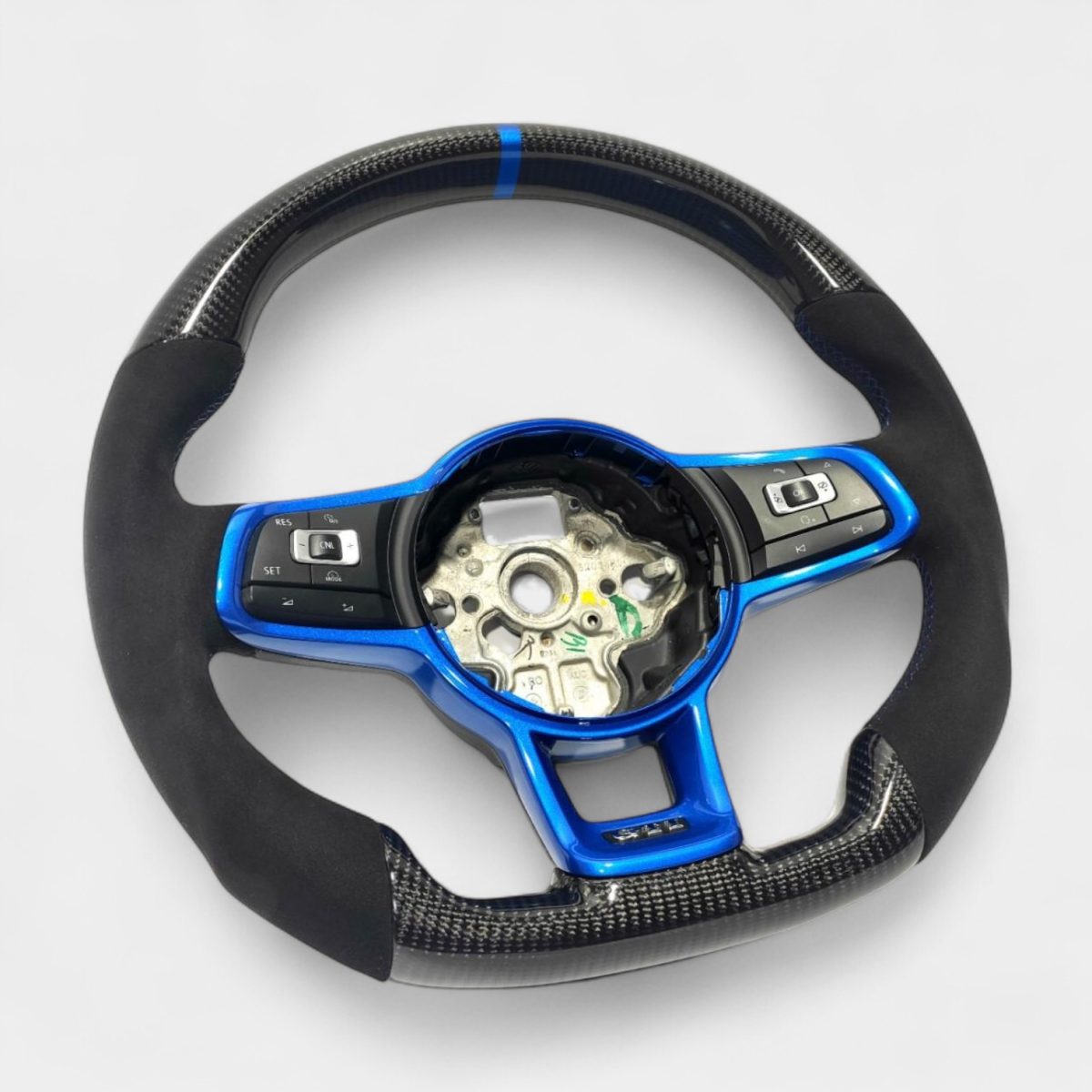 carbon and alcantara steering wheel vw mk7