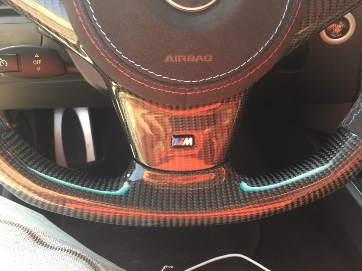 Carbon steering wheel for BMW V10 M5