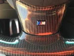 M-tricolor stitched steering wheel BMW E60