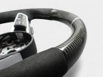 carbon fiber alcantara steering wheel audi tt