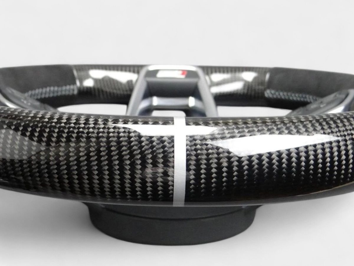 audi tt r8 alcantara carbon steering wheel