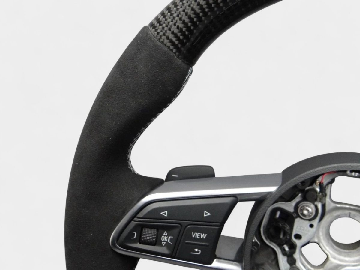 sport carbon fiber steering wheel audi tt