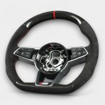 audi r8 2015+ carbon interior steering wheel