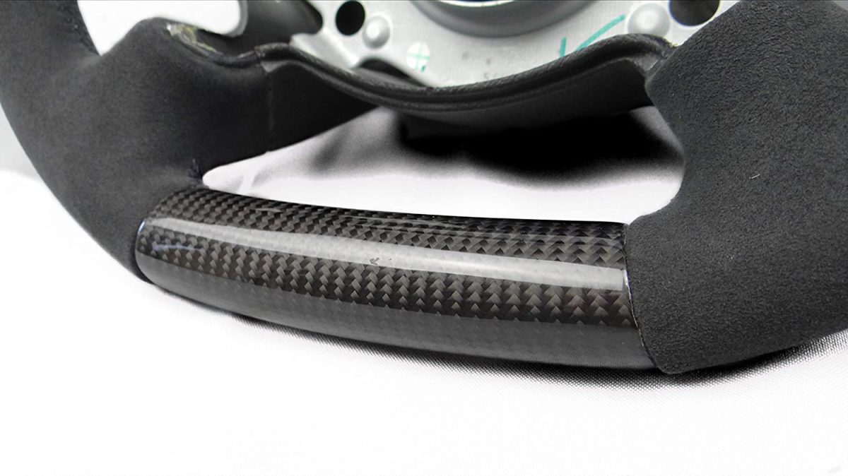 alcantara grip carbon steering wheel w211 e class