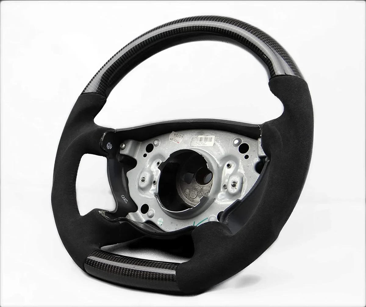 luxury carbon alcantara wheel mercedes benz