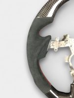 nissan gtr r35 carbon fiber steering wheel upgrade