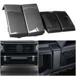 G-Class W463A carbon front and rear bumper fang covers