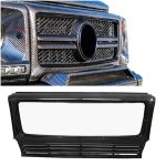 carbon fiber amg grille frame and center w463
