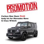 Carbon Fiber Basic PLUS Body Kit for Mercedes-Benz G-Class W463A Kubay Design