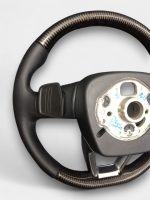 flat bottom carbon steering wheel audi q7