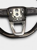 audi q7 sport carbon leather steering wheel